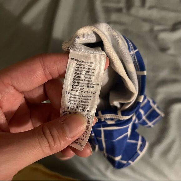 Noe & Zoe Swimming Pool Blue Tank Bodysuit Size 6-12 Months NWT - Picture 4 of 4